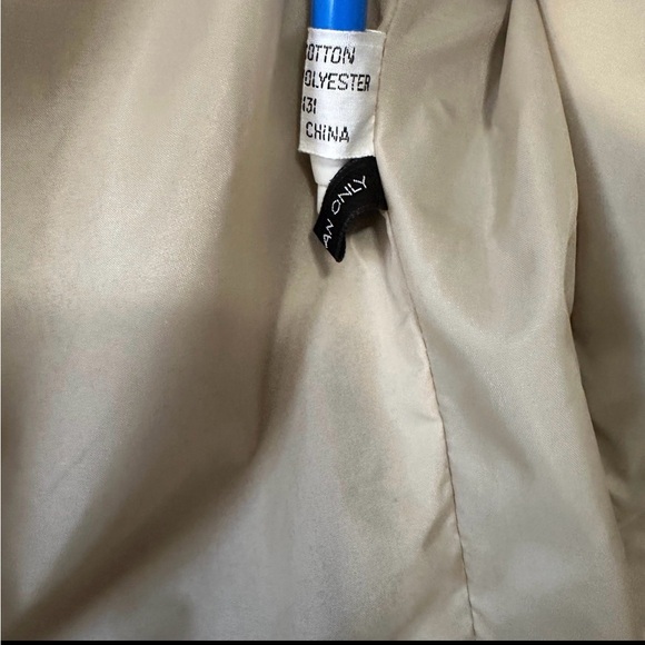 Jordache Vintage Corduroy Tan Blazer Two Button Sport Coat, 40R Preppy Academia - Picture 6 of 12